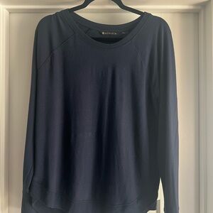 Athleta Navy Blue light weight Sweater